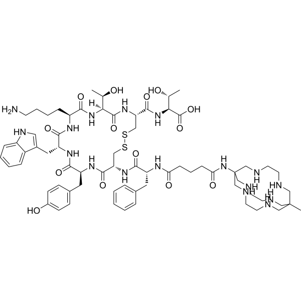 Ucasareotide dasaroxetan (SarTATE) 1518779-60-6